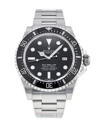 Rolex Sea-Dweller 116600 Relógio masculino com mostrador preto 40 mm